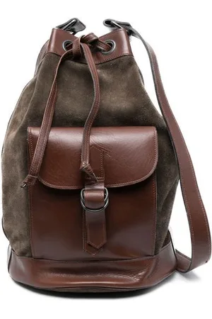 Saint Laurent 1970s leather bucket bag