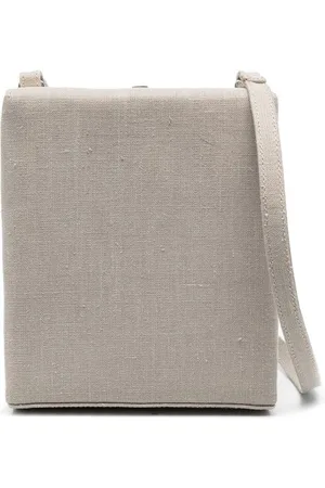 Giorgio Armani 2000s linen box crossbody bag