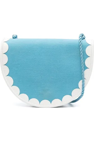 Saint Laurent 1980s scallop-edge crossbody bag