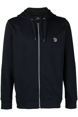 Paul Smith Zipped organic cotton hoodie