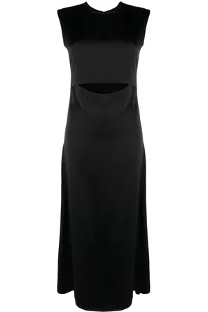 Loulou de Saison Copan satin midi dress