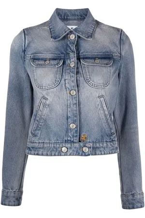 Courrèges Cropped denim jacket
