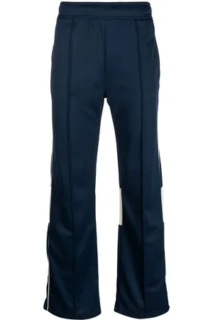WALES BONNER Kola logo-embroidered panelled track pants