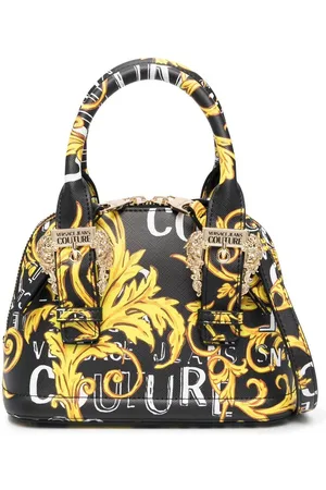 VERSACE Faux-leather mini tote