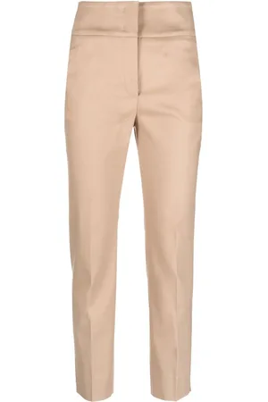 PESERICO SIGN Slim-fit cropped trousers