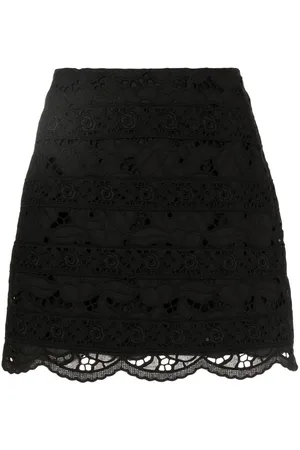 GOEN.J Broderie-anglaise mini skirt