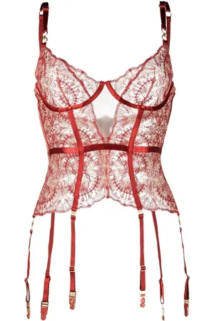 BORDELLE Cymatic Basque corset bra