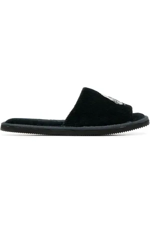 Desmond & Dempsey Sansindo tiger-print slippers