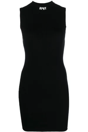 Heron Preston Fine ribbed mini bodycon dress
