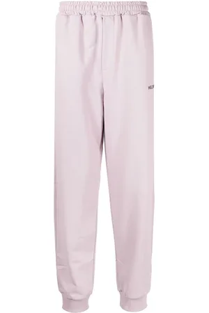 Helmut Lang Logo-print tapered track pants