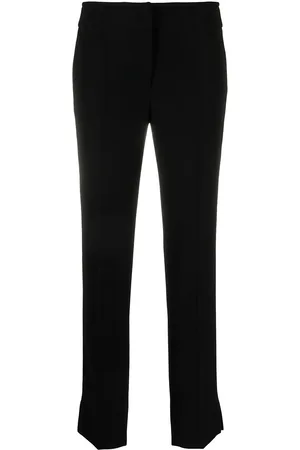 Emporio Armani Cropped slim-fit trousers