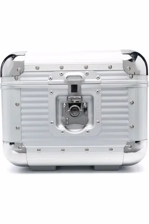 FPM Milano Bank S studded aluminium vanity case