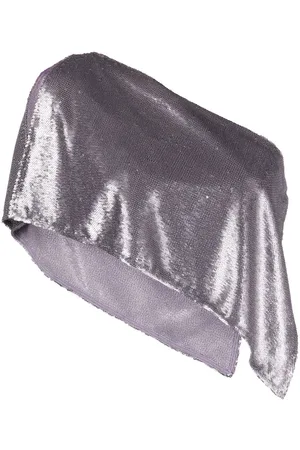 GAUGE81 One-shoulder sequinned top