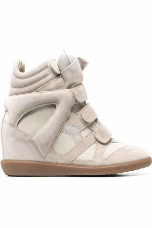 Isabel Marant Bekett high-top wedge sneakers