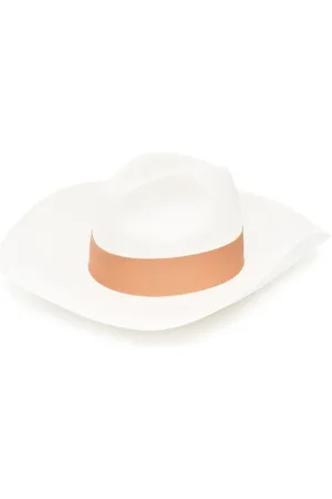 Borsalino Sophie ribbon-detail sun hat
