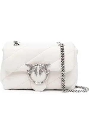 Pinko Quilted sheepskin shoulder bag