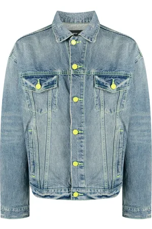 Purple Brand Vintage washed denim jacket