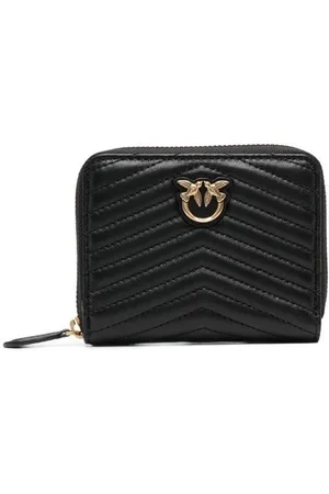 Pinko Quilted leather wallet
