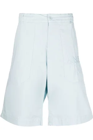 Moschino Embroidered-logo detail shorts
