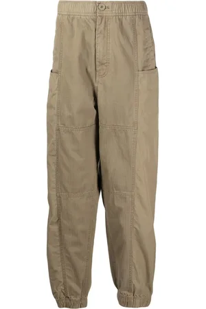 FIVE CM Straight-leg elasticated trousers