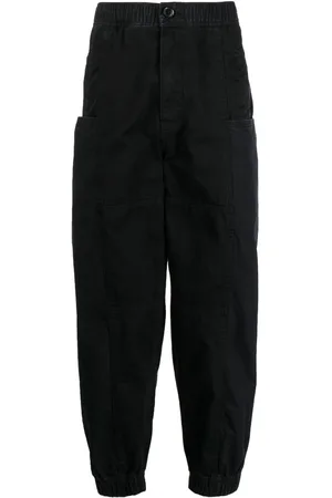 FIVE CM Straight-leg elasticated trousers