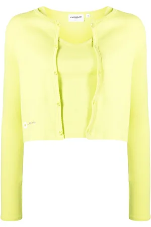 Chocoolate Double-layer cardigan top