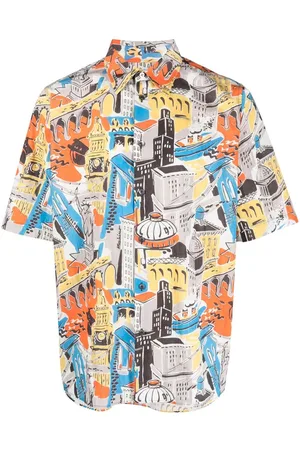 Moschino Graphic-print short-sleeved shirt