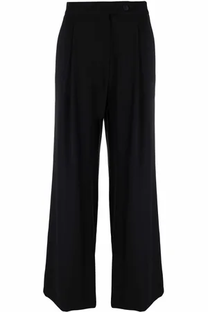 Emporio Armani High-waist wide-leg trousers