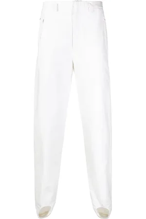 Hed Mayner Slim-cut cotton trousers