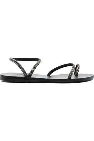 Ancient Greek Sandals Eleftheria crystal-embellished sandals