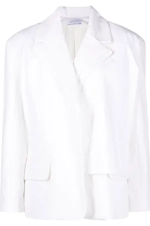 Ioana Ciolacu Deconstructed double-breasted blazer