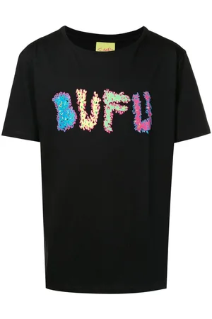 AMIR SLAMA Slogan-print cotton T-Shirt