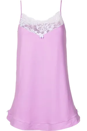 AMIR SLAMA Lace-trim camisole nightdress