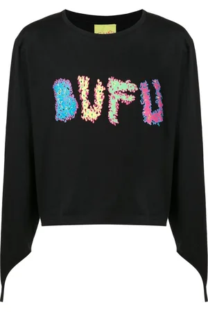 AMIR SLAMA Slogan-print long sleeve T-Shirt