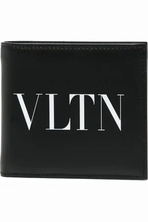 VALENTINO GARAVANI Logo-print leather wallet