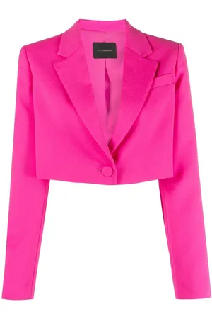 The Andamane Cropped single-breasted blazer