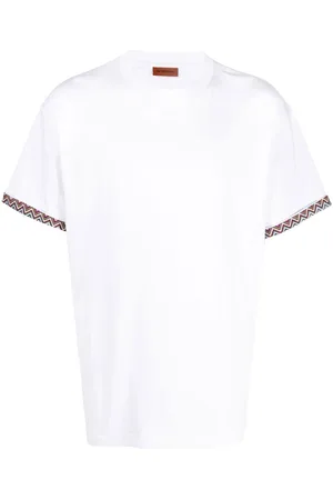 Missoni Zigzag-edge detail T-shirt