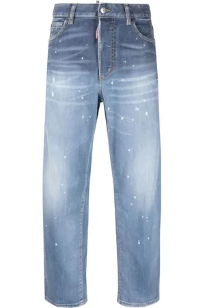 Dsquared2 Distressed straight-leg jeans