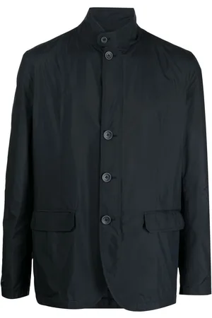 HERNO Button-front bomber jacket