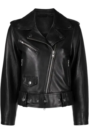 Stand Studio Zip-up leather jacket