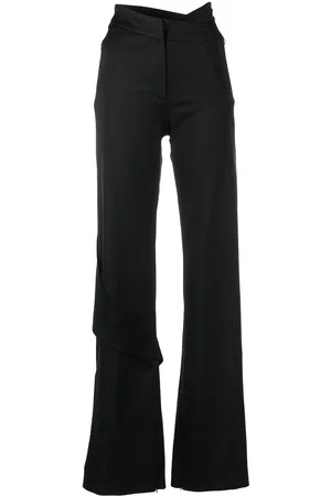 HELIOT EMIL Asymmetric wide-leg trousers
