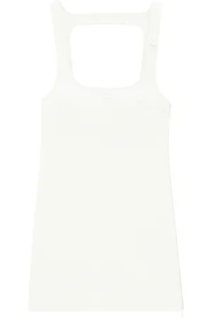 Courrèges Re-Edition vinyl mini dress