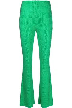 Cult Gaia Remany embellished flared trousers