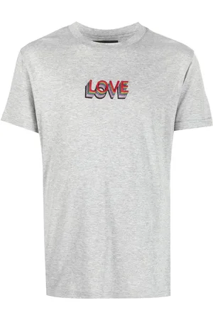 Viktor & Rolf Love-print cotton-blend T-shirt