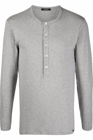 Tom Ford Long-sleeve button-fastening top