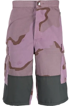 OAMC Camouflage-pattern cargo shorts