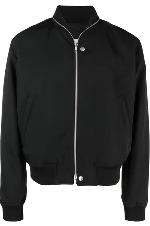 Jil Sander Zipped wool bomber jacket