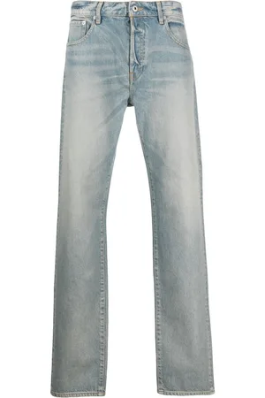 Kenzo Logo-patch straight-leg trousers