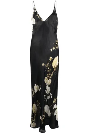 CARINE GILSON Floral-print maxi camisole dress