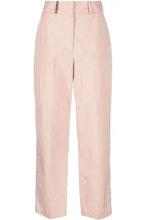 PESERICO SIGN Wide-leg tailored trousers